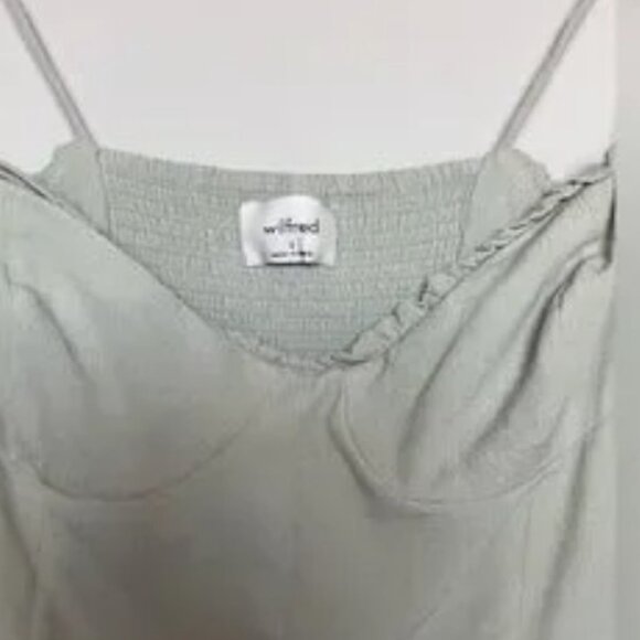 Aritzia Bustier Mini Dress in Mint - Picture 5 of 5